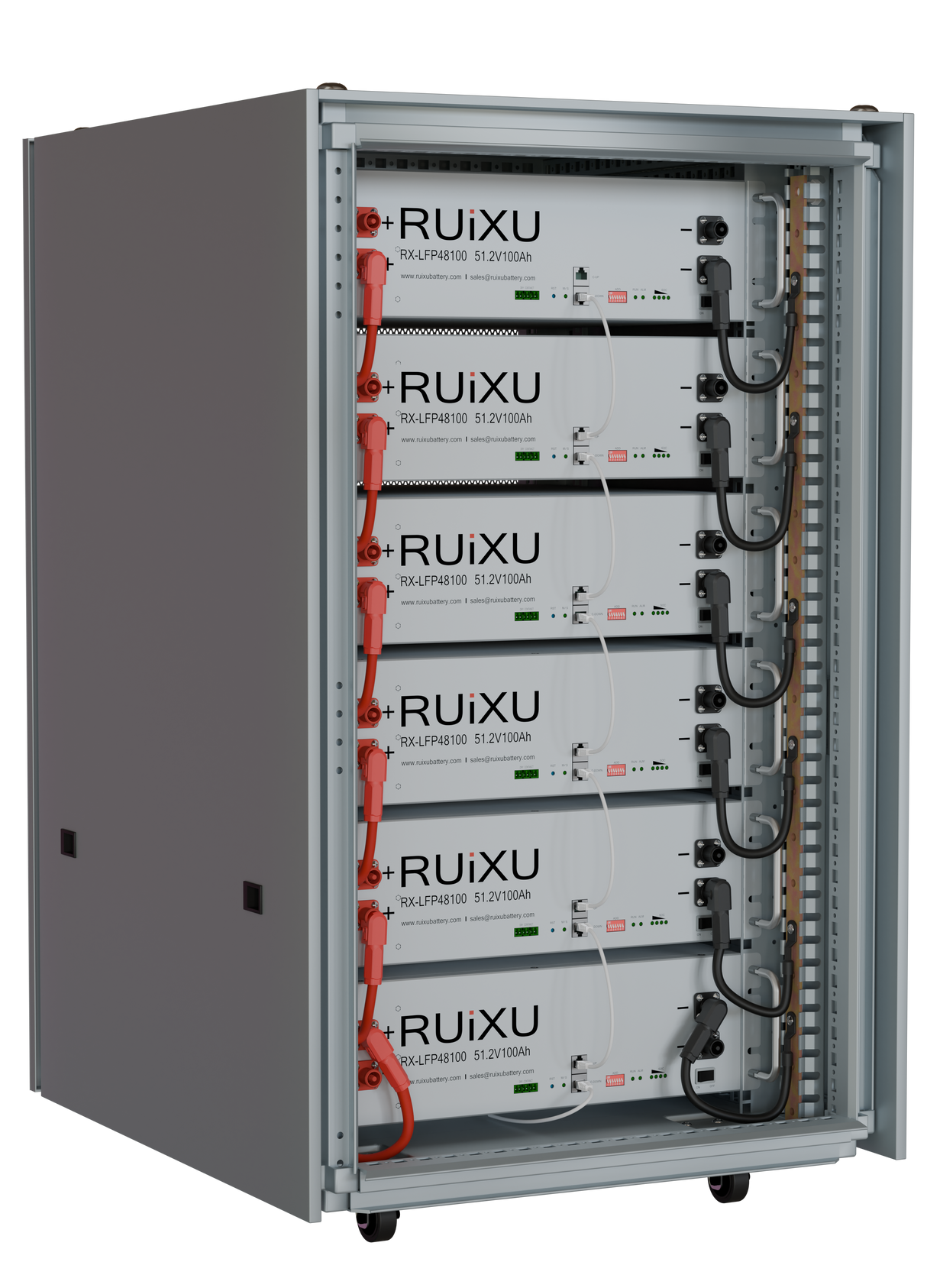 RUiXU RX-LFP48100 | 19" Rack Mounted 3U Module | UL1973 | UL9540A| CEC | SGIP