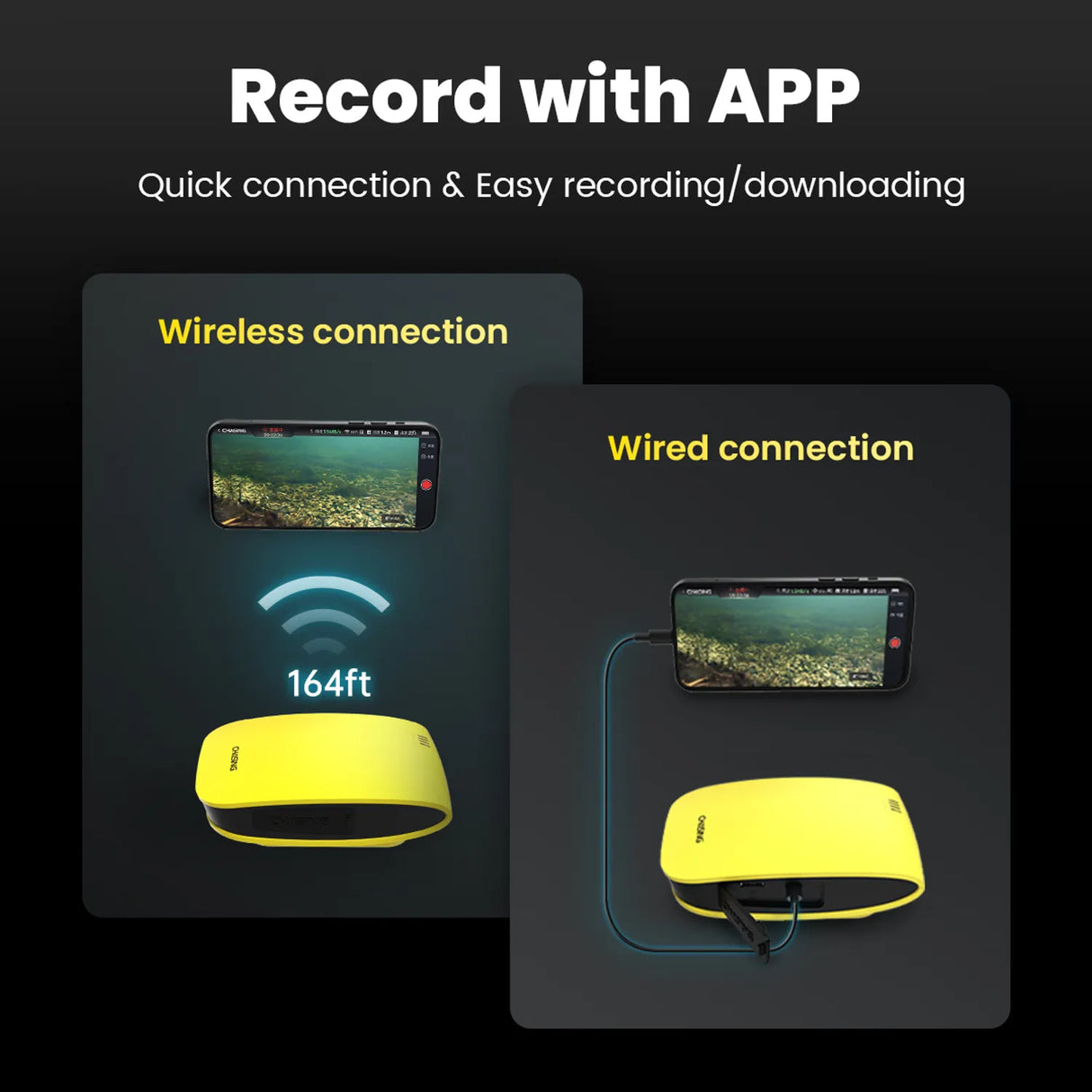 Chasing CF1 (30M) Underwater Fishing Camera