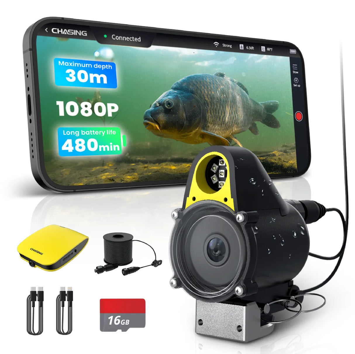 Chasing CF1 (30M) Underwater Fishing Camera