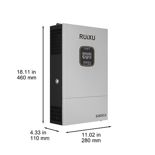 RUiXU Single-Phase Off-Grid Inverter | SUNON3.6 | 3.6kW | UL1741