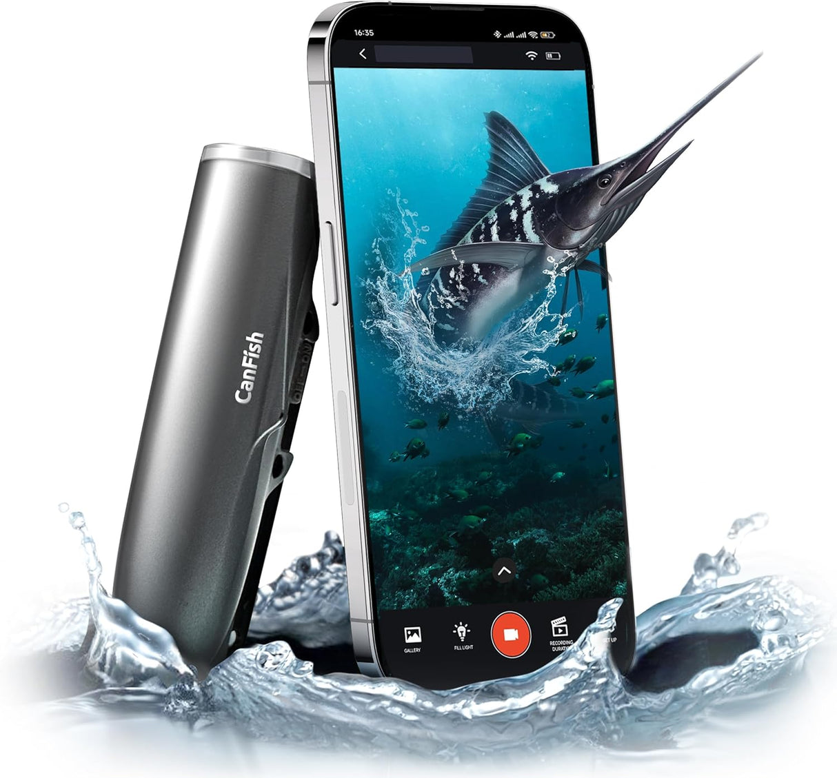 Chasing CanFish Fishing CamX - Underwater Fishing Camera