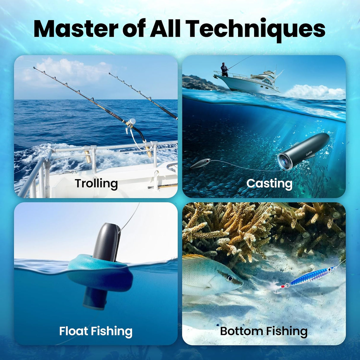 Chasing CanFish Fishing CamX - Underwater Fishing Camera