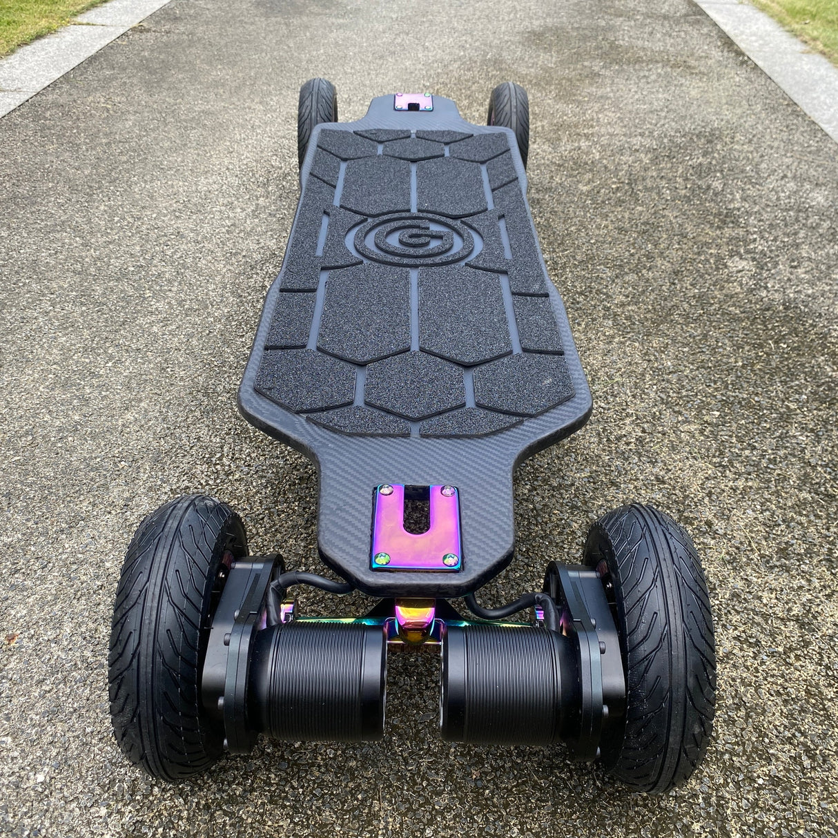 Ownboard Carbon ZEUS Max AWD Electric Skateboard (Gear drive option)