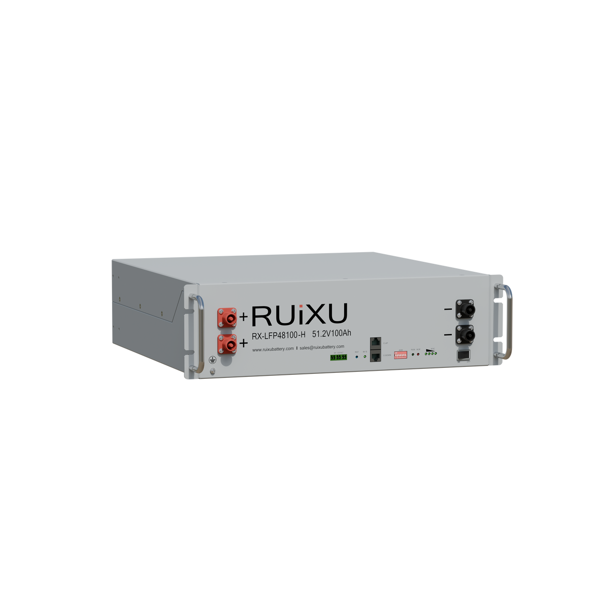 RUiXU RX-LFP48100-H | 19" Rack Mounted 3U Module | Self-heating | UL1973 9540A CEC SGIP
