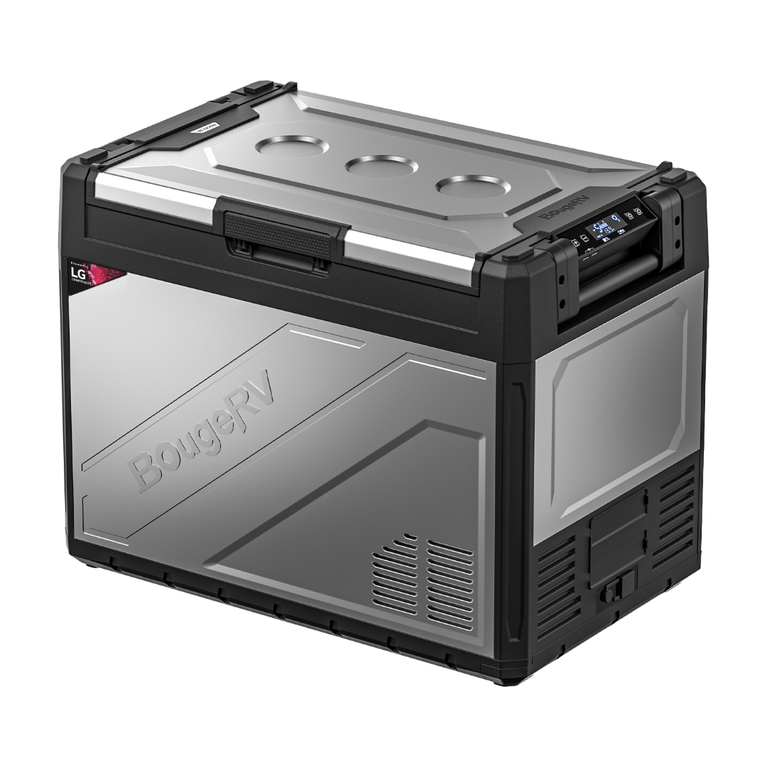 BougeRV Rocky 69QT Dual Zone 12V Portable Fridge