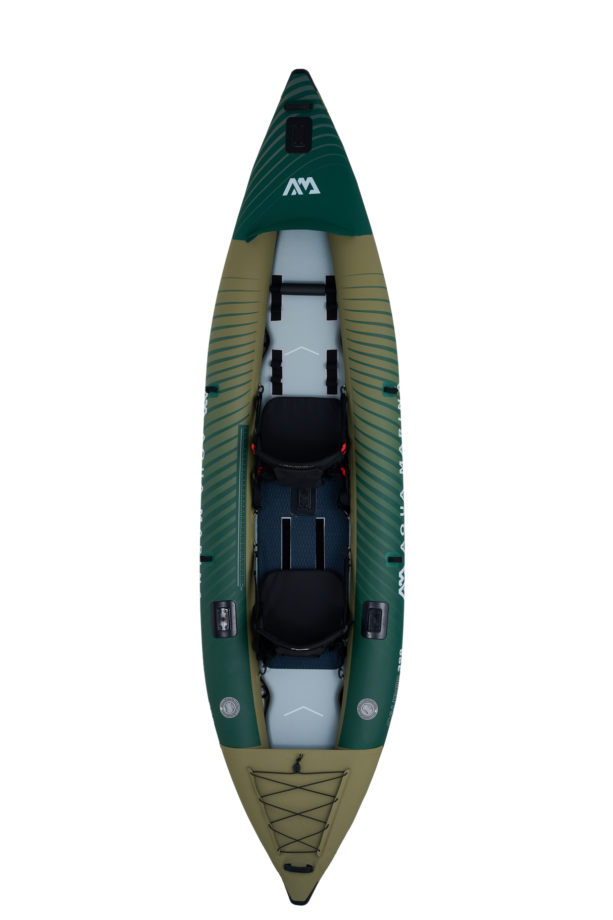 Aqua Marina Caliber Angling Kayak 1/2-person. DWF Deck. Foldable fishing seat x1, Cup holder. (paddle excluded)