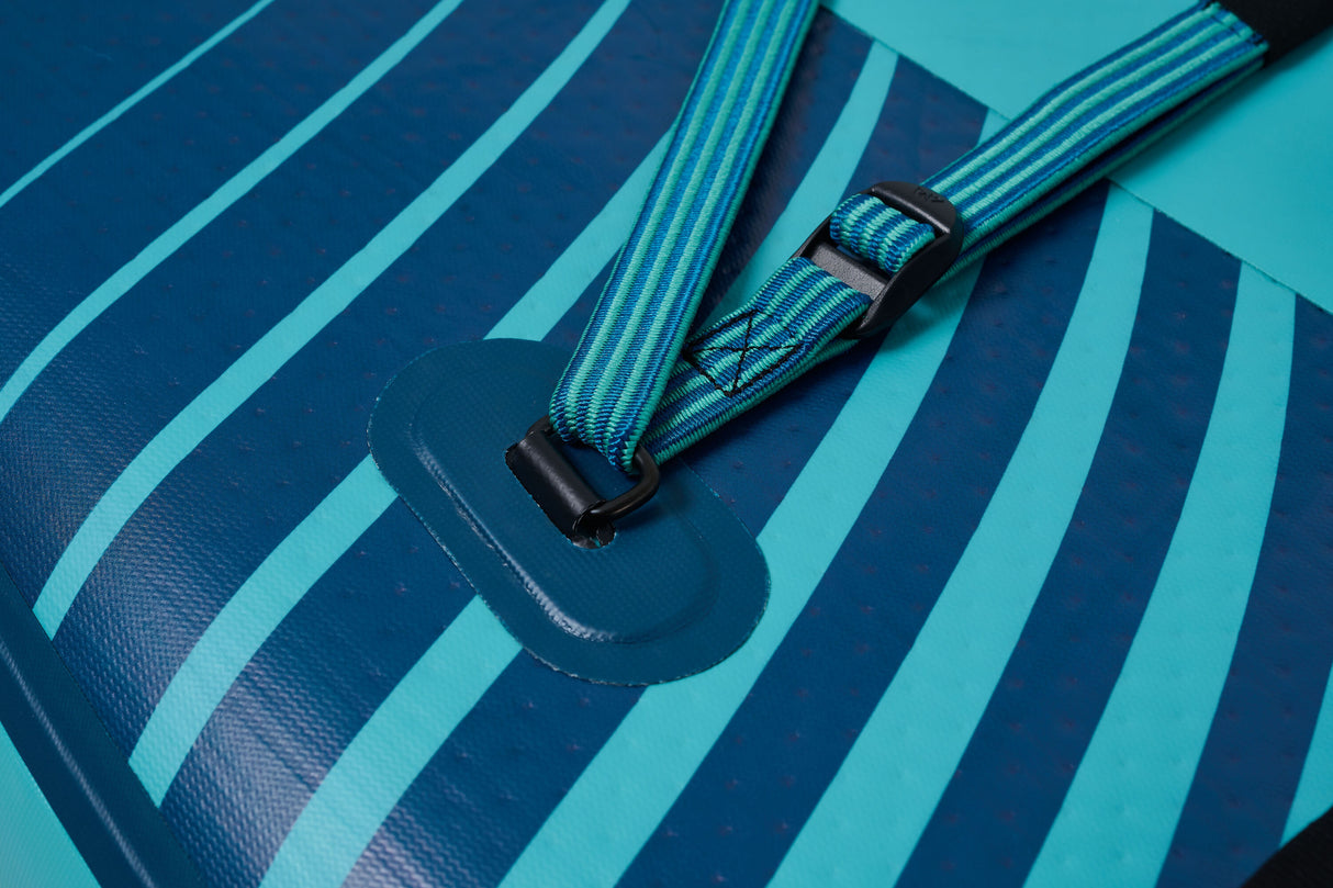 Aqua Marina Beast (Aqua Splash) - Advanced All-around iSUP, 3.2m/15cm, with carbon/fiberglass hybrid PASTEL paddle and coil leash