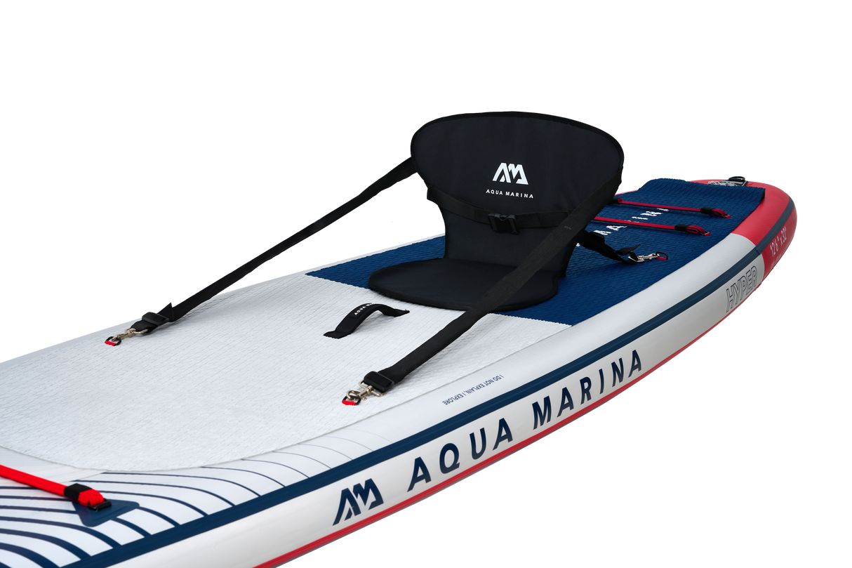 Aqua Marina Hyper 12'6" (Navy) - Touring iSUP, 3.81m/15cm, with coil leash