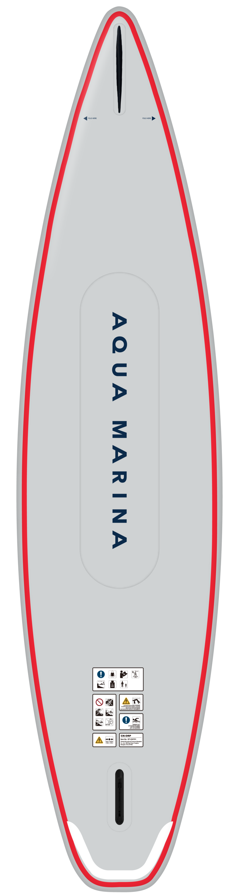 Aqua Marina Hyper 12'6" (Navy) - Touring iSUP, 3.81m/15cm, with coil leash