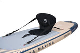 Aqua Marina Magma (Earth Wave) - Advanced All-around iSUP, 3.4m/15cm, with carbon/fiberglass hybrid PASTEL paddle and coil leash