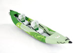 Aqua Marina Betta-412 Recreational Kayak - 2 person. Inflatable deck. Kayak paddle set included.