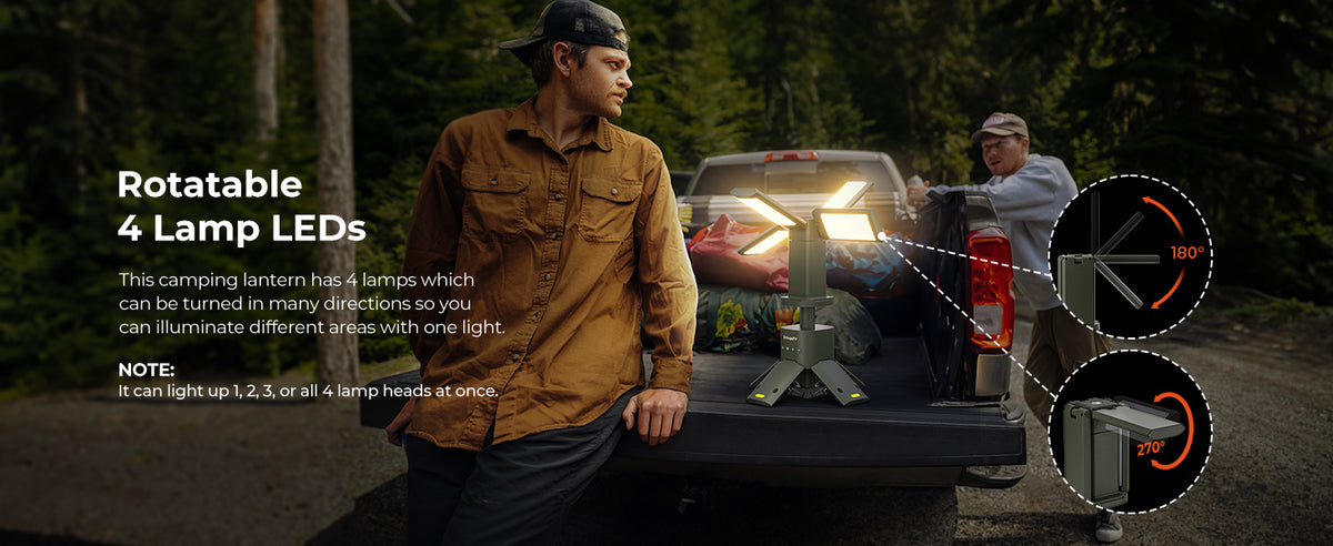 BougeRV Outdoor Portable Camping Lantern