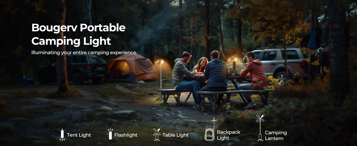 BougeRV Outdoor Portable Camping Lantern