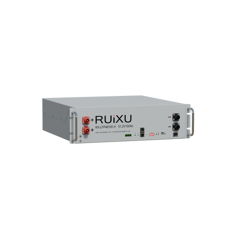 RUiXU RX-LFP48100-H | 19" Rack Mounted 3U Module | Self-heating | UL1973 9540A CEC SGIP