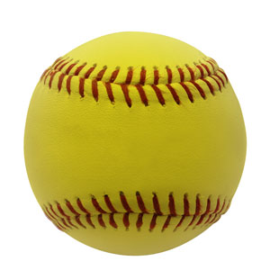 Sports Attack Kevlar Softball Leather, Yellow 12”, Dozen