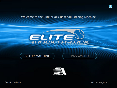 Sports Attack Elite eHack Attack Baseball Pitching Machine