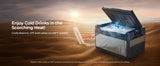 BougeRV Rocky 41QT Dual Zone 12V Portable Fridge