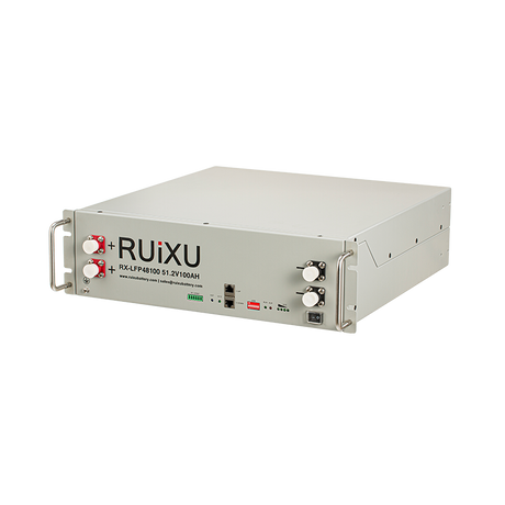 RUiXU RX-LFP48100 | 19" Rack Mounted 3U Module | UL1973 | UL9540A| CEC | SGIP
