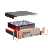 RUiXU RX-LFP48100 | 19" Rack Mounted 3U Module | UL1973 | UL9540A| CEC | SGIP